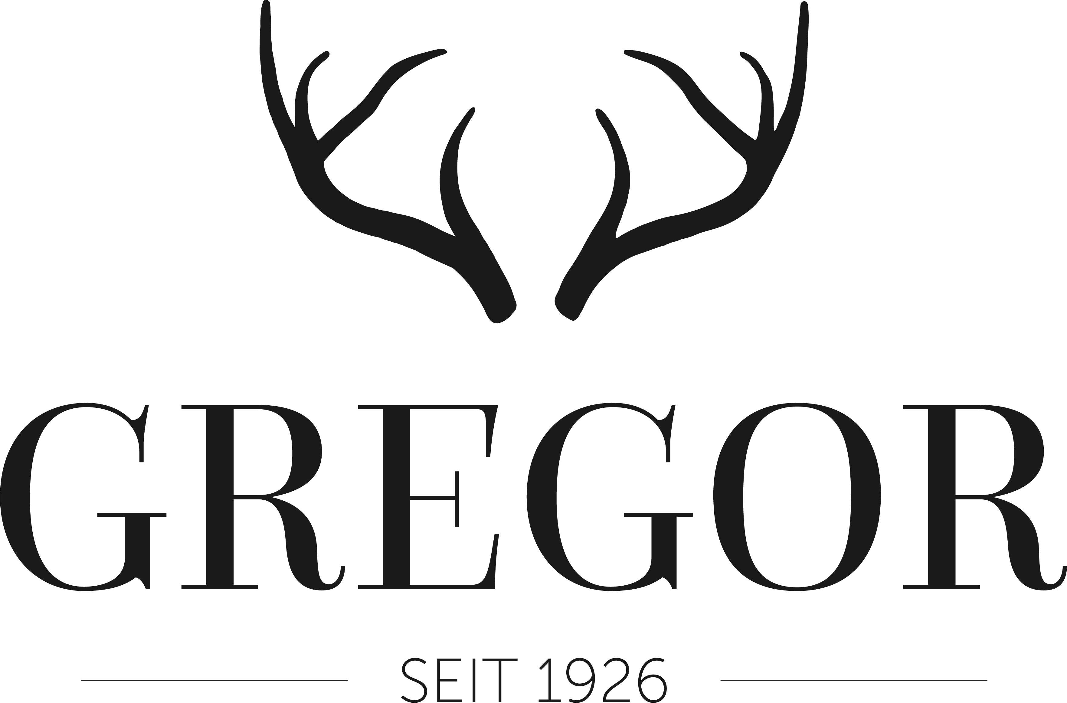 Logo Restaurant GREGOR anthrazit