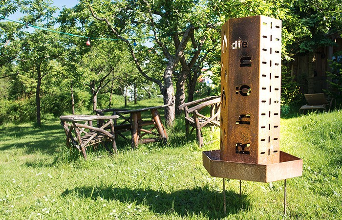 Metallbau Kröckel - Kunstwerke im Garten