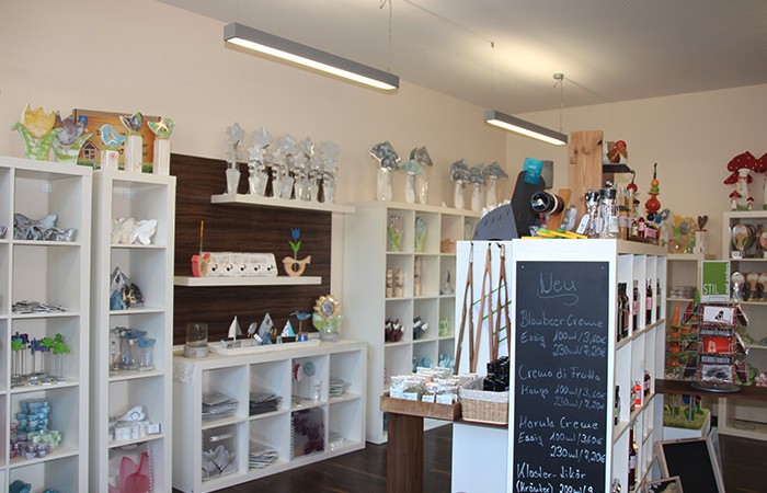 Verkaufsladen der Nüdlinger Werkstatt